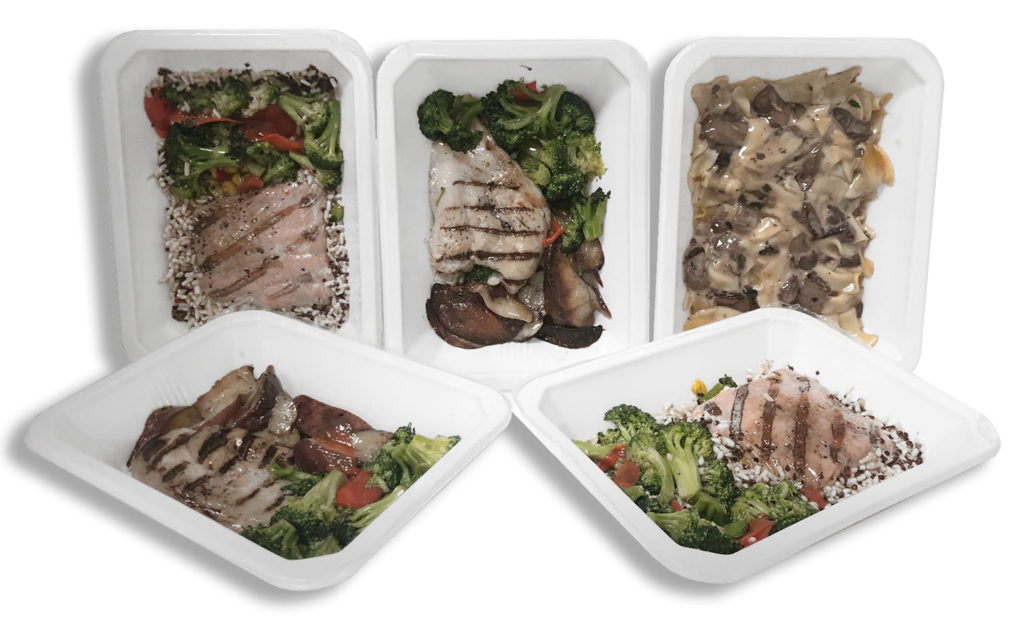 Meal Prep Vacuum Skin Packaging ILPRA Tray Sealer