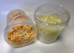 Dairy Products Tray Sealed with MAP